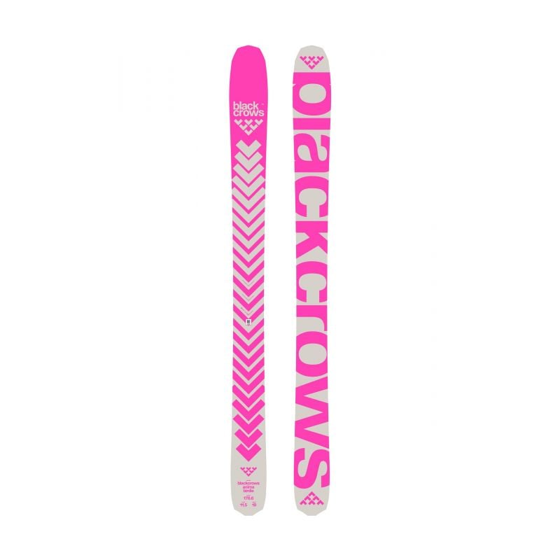 Pack Ski alpin Freeride BLACK CROWS Anima Birdie (pink) + Fixations - 2026 Femme 