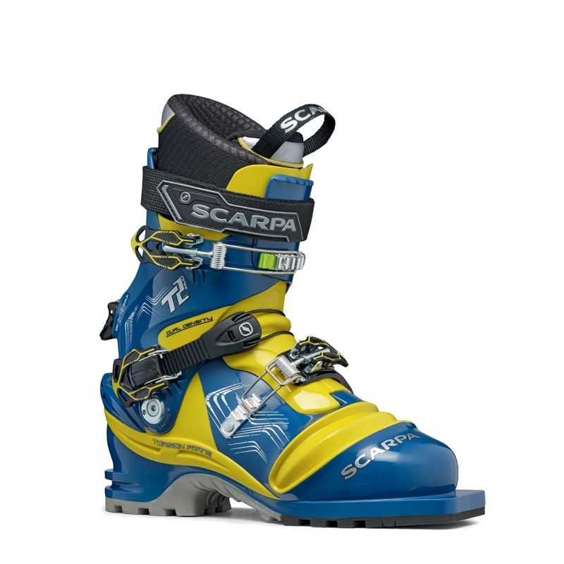 Telemark schoen Scarpa T2 Eco (True Blue Acid Green) Heren