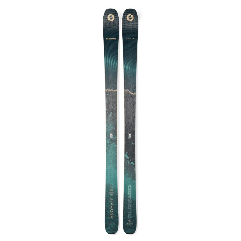 Pack Esquís Alpinos all mountain Blizzard ANOMALY 94 (VERDE/NARANJA) + Fijaciones Hombre - 2026