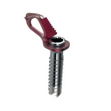 Tornillos para hielo BLUE ICE Tornillo para hielo Aero Lite (10cm - Rojo)