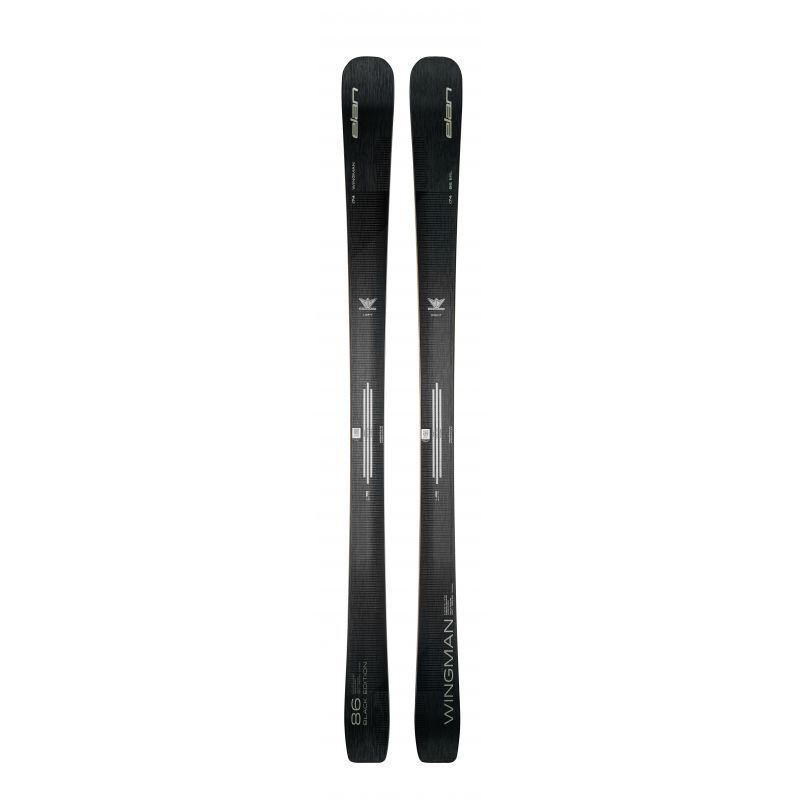 Alppihiihdon paketti Elan WINGMAN 86 (BLACK EDITION) + Siteet Miehet - 2026