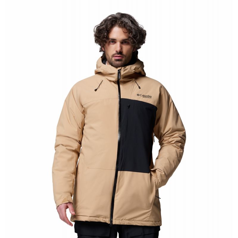 Chaqueta de esquí Columbia Winter District III Jacket (Canoe, Black) Hombre 