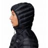 Columbia Corelite Daunenjacke mit Kapuze (Schwarz)