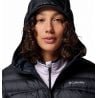 Columbia Corelite Daunenjacke mit Kapuze (Schwarz)