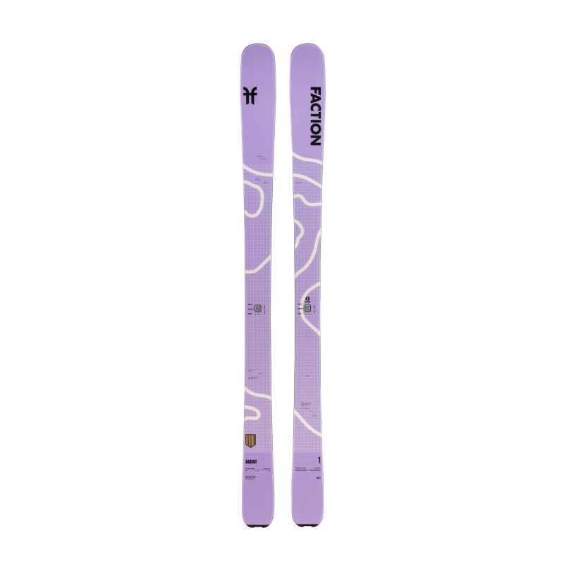 Skiset Faction Agent 1 (Paars) + Bindingen Mixte - 2026