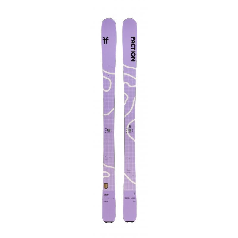 Ski pack Faction Agent 1 (Purple) + Bindings Unisex - 2026