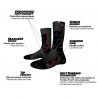 Calcetines de senderismo Trek Expert Monnet (Rojo)