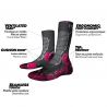 TREK WOOL -sukat - Monnet TREK LIGHT (vaaleanpunainen)
