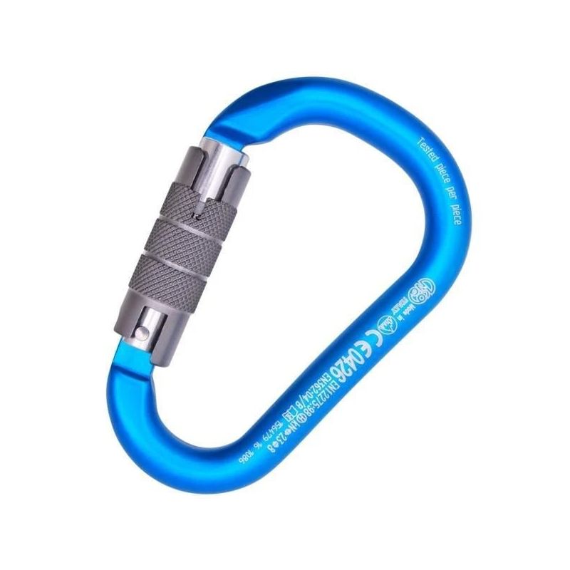 Twist lock-karabin Kong Hms Napik Anodisert metall