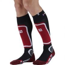 Calcetines de esquí Monnet BACKSIDE+ (RED)