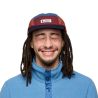 Casquette COTOPAXI Fleece 5-Panel Hat (Mulberry and Deep Sea)