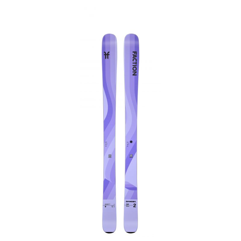 Pakke med all-mountain ski Faction Dancer 2 (Lilla) + Bindinger Unisex - 2026
