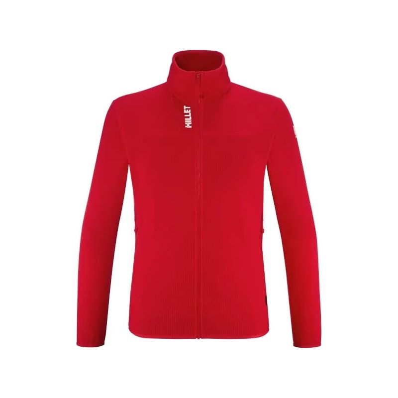 Fleece Millet UBIC LIGHTGRID JKT (RED - ROUGE) Herren