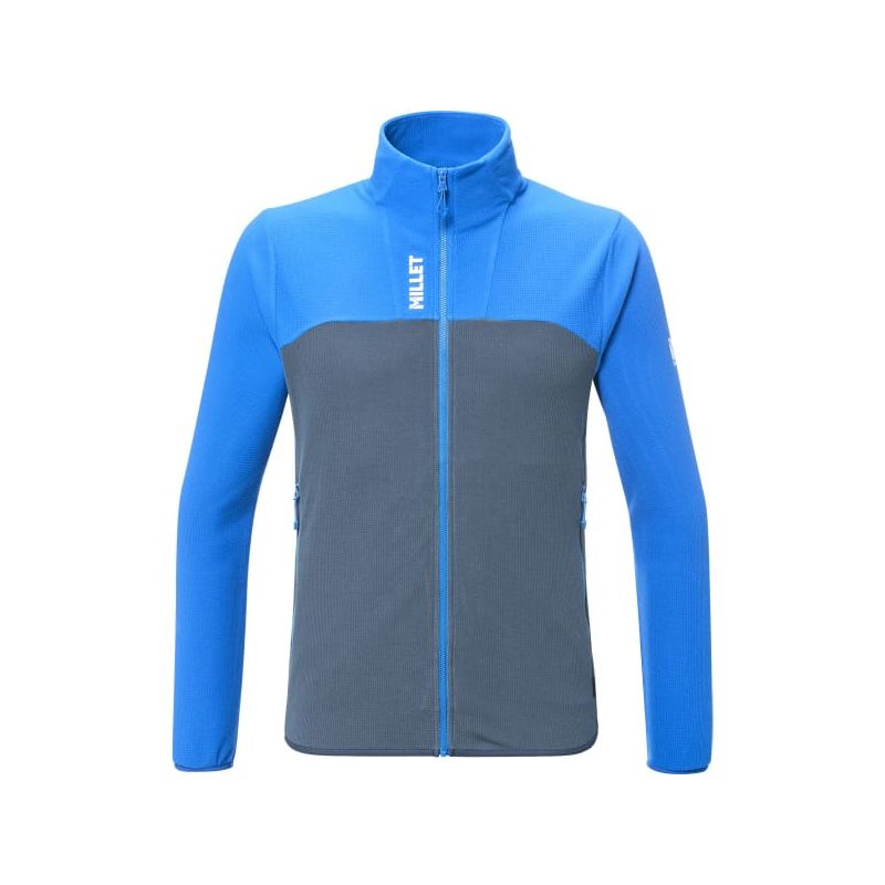Polaire Millet UBIC LIGHTGRID JKT (ICON BLUE/DARK DENIM) uomo