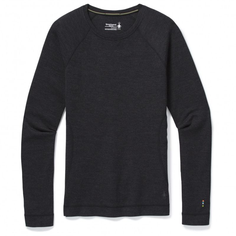 Couche de base thermique SMARTWOOL Thermal Merino Base Laye (CHARCOAL HEATHER) Femme