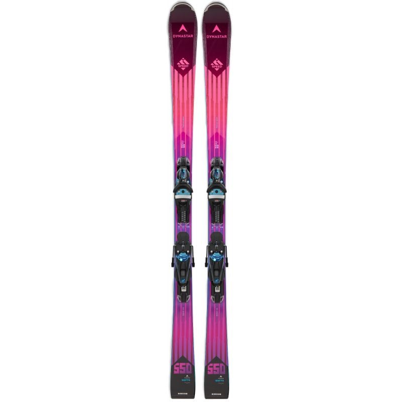 Pack sci Dynastar SPEED 550 K + Attacco NX12 (Blu acciaio/Rosa) Unisex - 2026