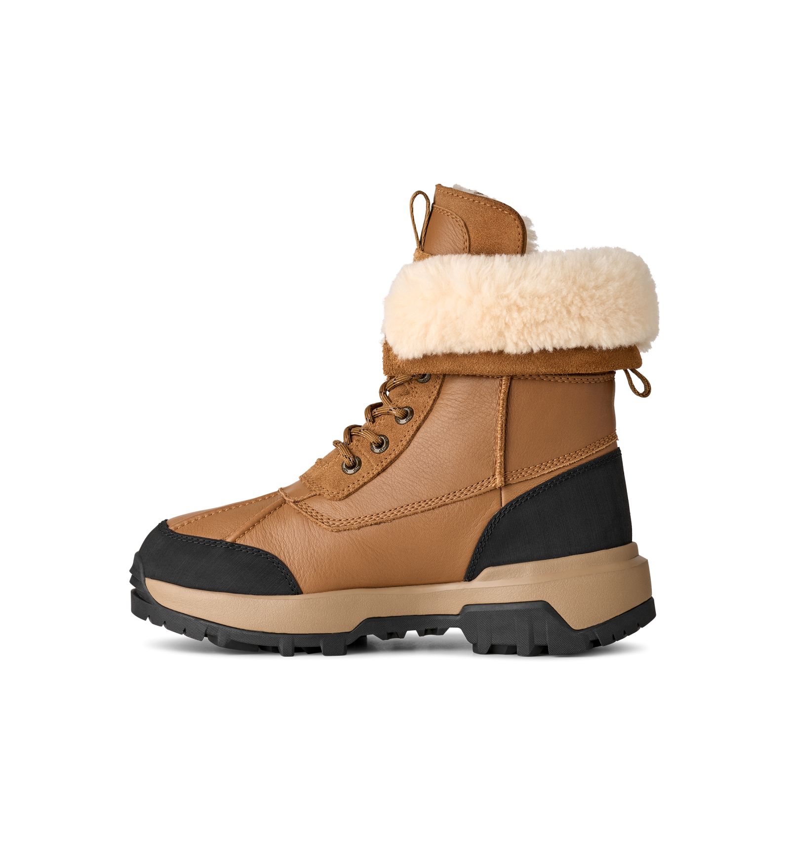 UGG Classic Ultra Mini Stivali Invernali Donna – Pelo E Lana Riciclata, Nero, 42 EU - 3