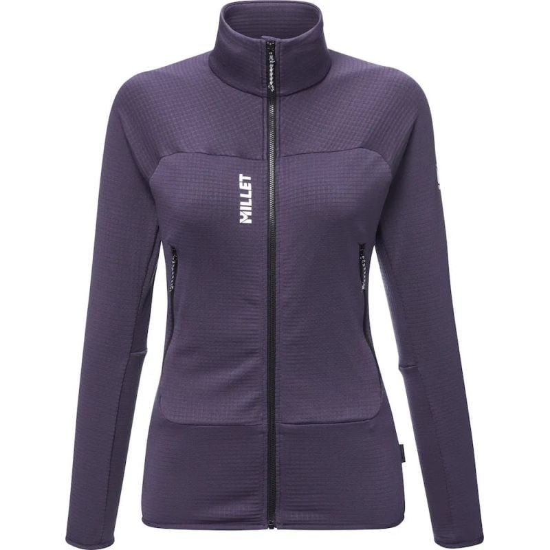 Fleece Millet FUSION GRID H W (PURPLE VELVET) women