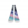 Pack Esquí alpino NORDICA SANTA ANA 82 (FLAT) (AZUL-CLARO/CORAL/AZUL-NOCHE) Mujer 2026 + fijación