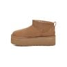 Stiefel UGG CLASSIC ULTRA MINI PLATFORM (chestnut) Frau