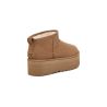 Botas UGG CLASSIC ULTRA MINI PLATFORM (castaño) mujer