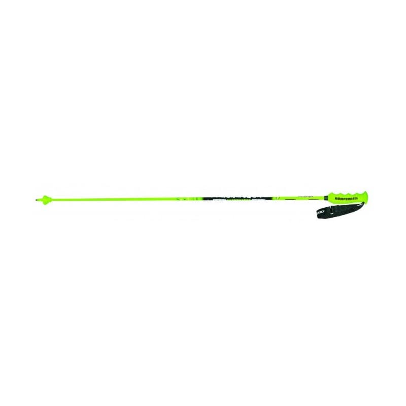 Skistav Komperdell NATIONAL TEAM CARBON SL 12.3 uden Punch Cover monteret