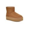 Naisten saappaat UGG Classic Mini Platform (Chestnut)