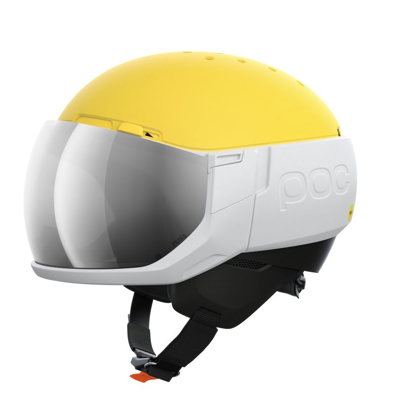 Casco da sci POC Levator MIPS (Hydrogen White/Aventurine Yellow Matt)