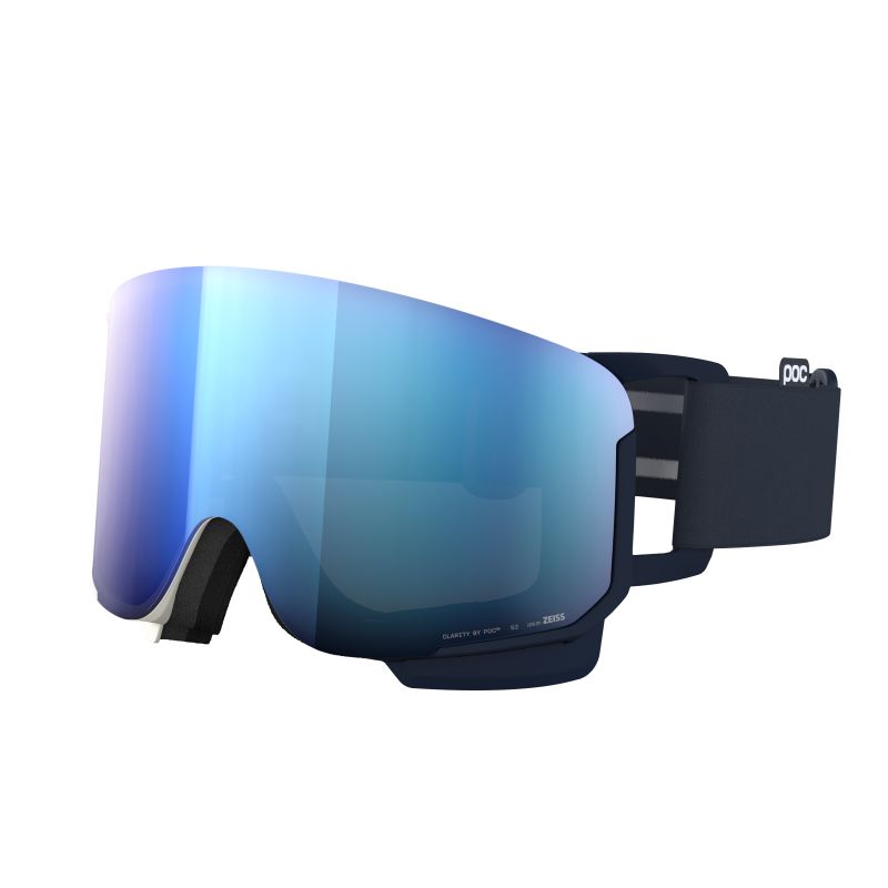 Maschera da sci POC Nexal (Blu/Bianco/Partly Sunny Blue) cat 2