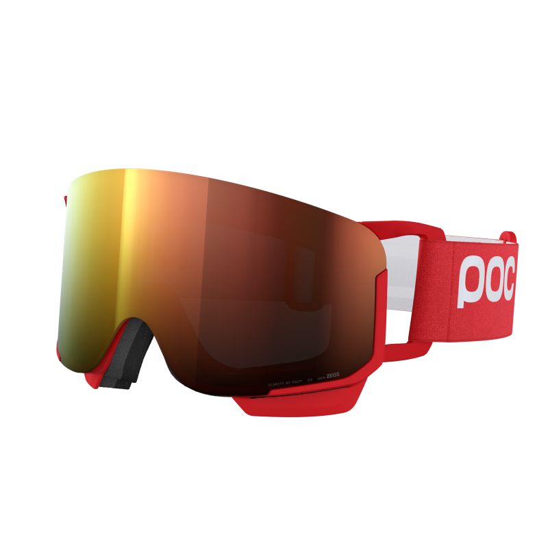 Skibriller POC Nexal Mid (Prismane Red/Partly Sunny Orange) kat 2
