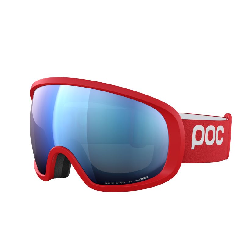 Hiihtomaski POC Fovea (Prismane Red/Partly Sunny Blue) kategoria 2