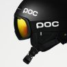 Masque de ski POC Fovea Mid (Pargasite Green/Partly Sunny Orange) Cat 2