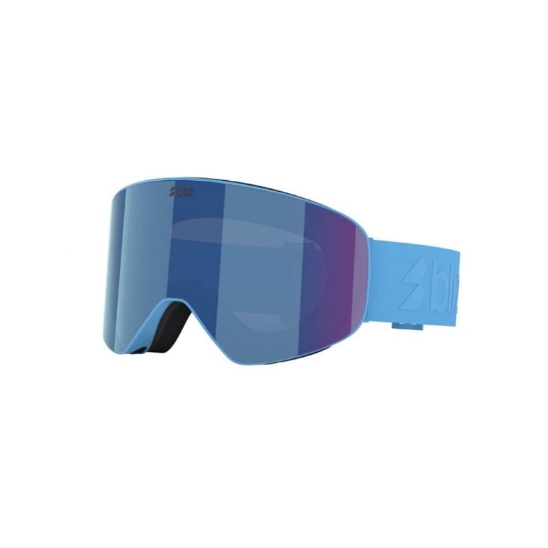 Skibriller Bliz FLOW (MATTE BLUE P - Brun/blå multicolor)