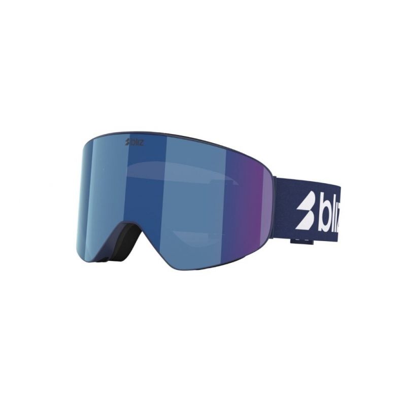 Skibril Bliz FLOW (MATTE BLUE - Bruin blauw)