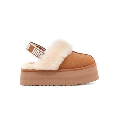 Slippers UGG W FUNKETTE (CHESTNUT) Women - Alpinstore