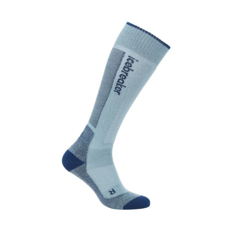 Skisokker Icebreaker Merino Blend Ski+ Light OTC (HYD/ATLAN/ETHER) Kvinder