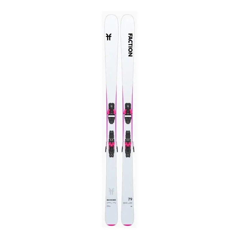 Pack sci alpini pista Faction Dancer 79 SYS (Bianco) + Attacchi Misti - 2026 