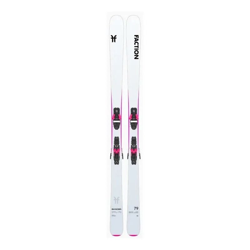 Alpine ski set Faction Dancer 79 SYS (Wit) + Mixte binding - 2026