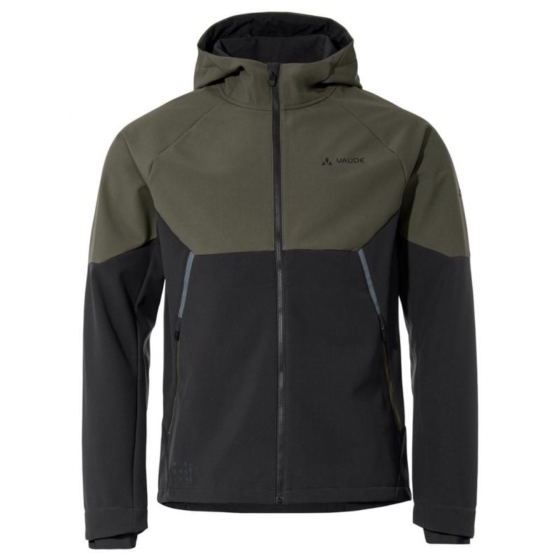 Bike jacket Vaude Qimsa Softshell Jacket (khaki) Men