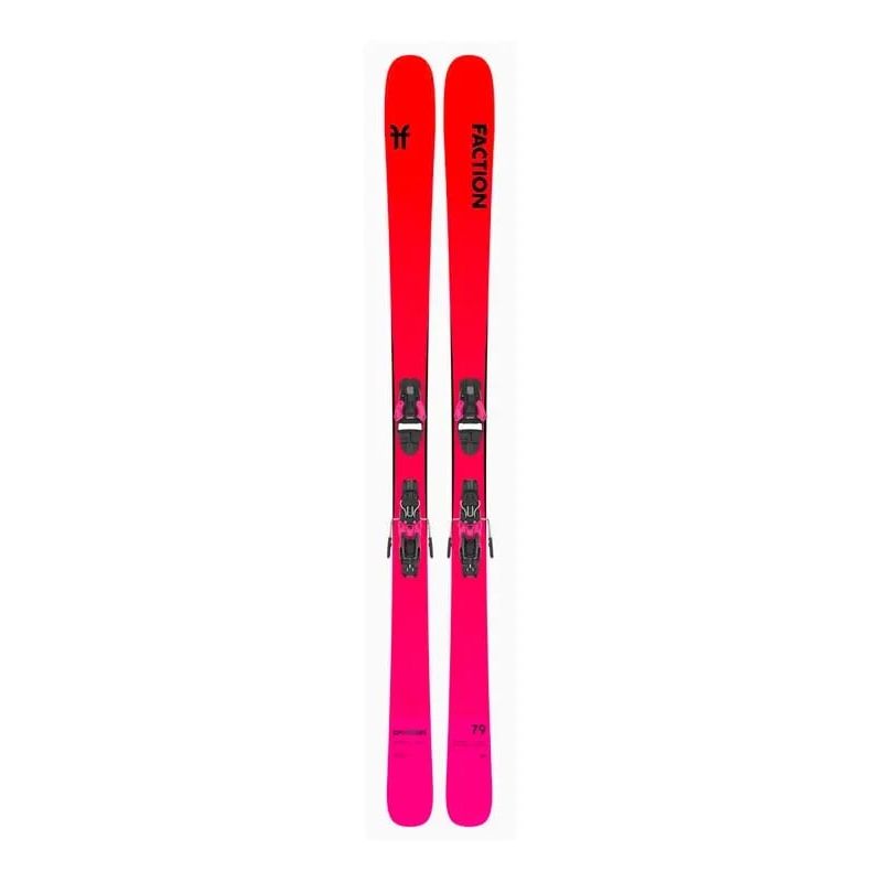 Pack sci alpin pista Faction Dancer 79 SYS (Rosa) + Attacchi Unisex - 2026