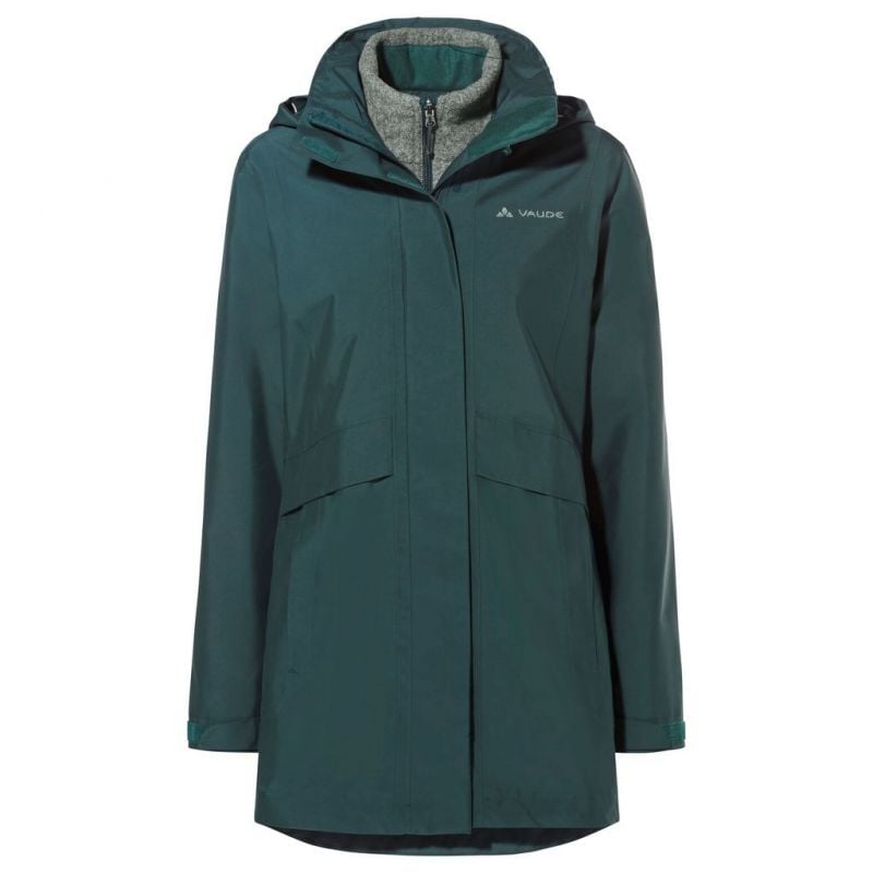 Parka 3 i 1 Vaude Women's Idris 3in1 Parka IV (deep pond)