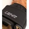 LENZ guante de esquí para hombre think about (marrón/negro)