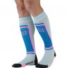 Calze da sci Monnet MI-BAS FUSION (BLU/ROSA)