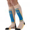 Calcetines de esquí Monnet MI-BAS FUSION (NARANJA/AZUL)