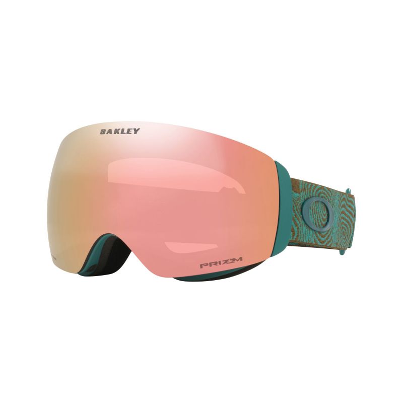 Máscara de esquí alpino Oakley FLIGHT DECK M (PACIFIC TRAILS/ Prizm oro rosa iridium)