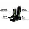 Chaussettes de randonnée Monnet Trek Junior (Vert)