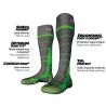 Chaussettes de ski MONNET WOOLY (ROSE) Junior