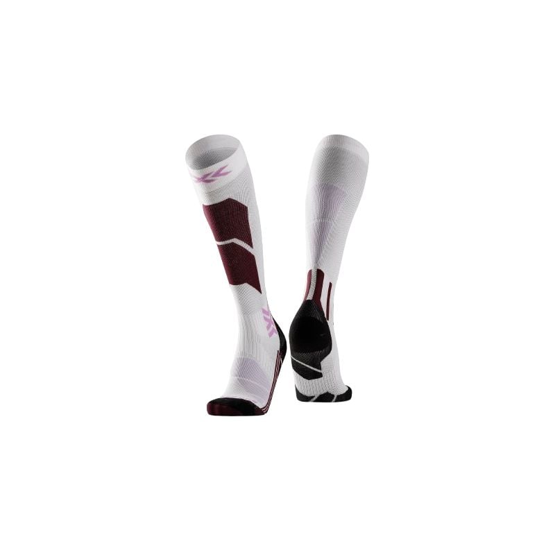 Chaussettes de ski X-SOCKS SKI PERFORM OTC (X WHITE/LAVENDER) Femme