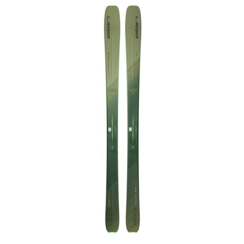 Ski touring pakke Elan RIPSTICK TOUR 88 (Grøn/Sort) + Bindinger + Feller Mand - 2026