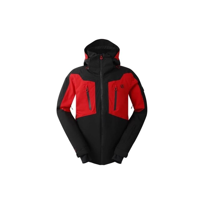 Chaqueta de esquí Dare2B Men's Assimilate Ski Jacket (Black/Danger Red) hombre